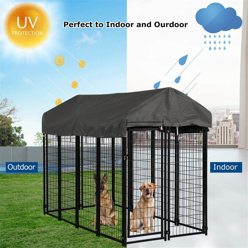 BingoPaw Outdoor Covered Dog Pen & Reviews Wayfair